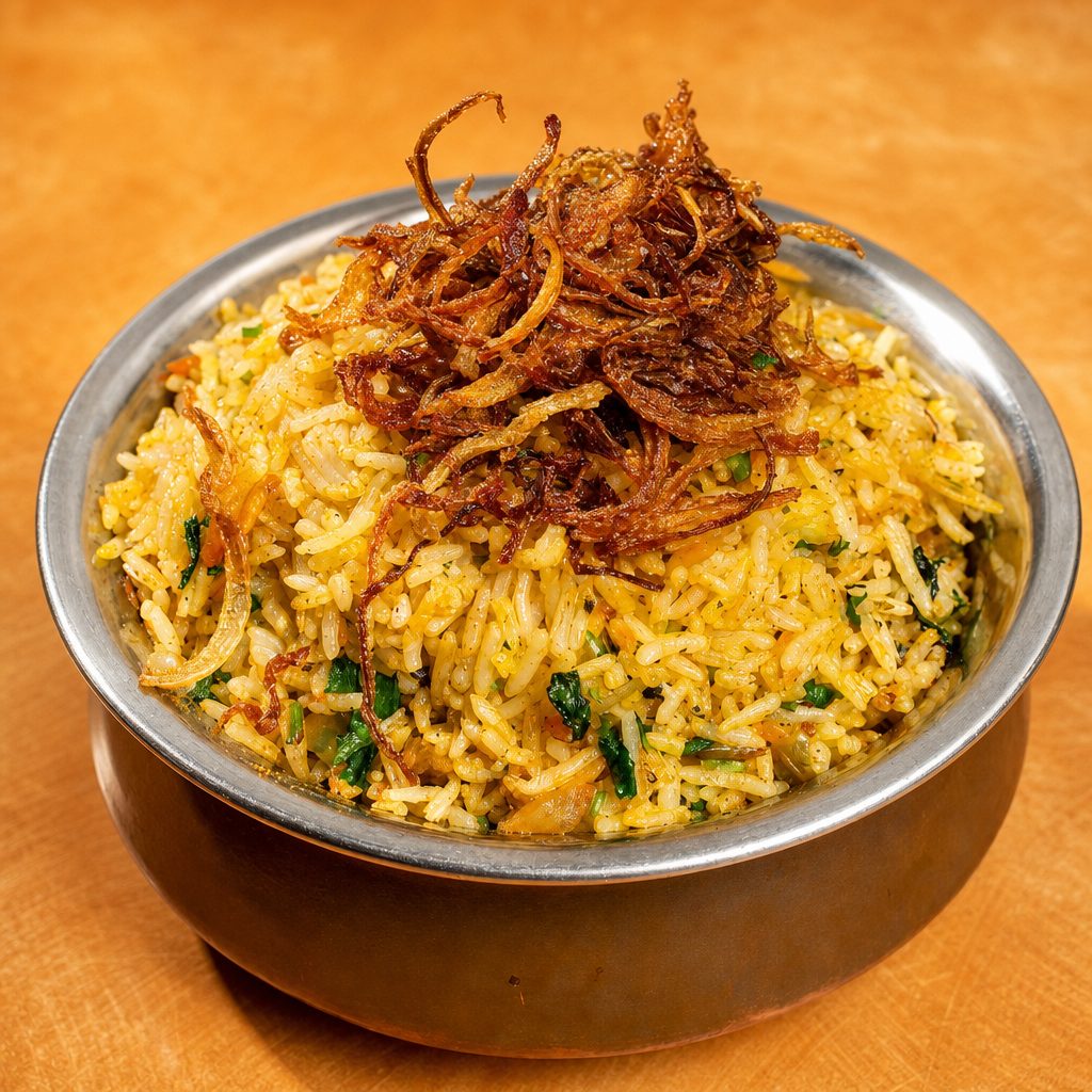 Tandoor Special Mix Biryani.