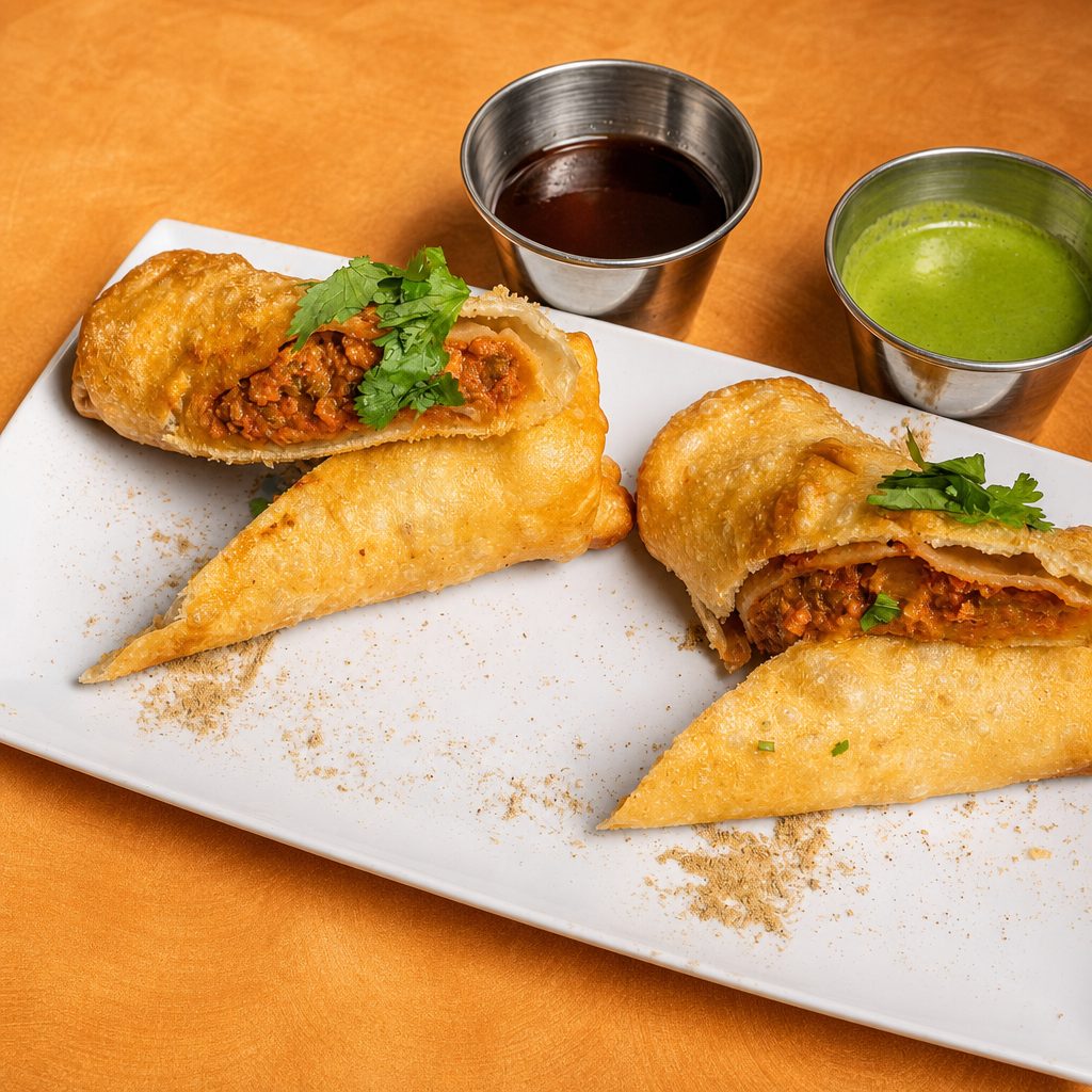 Chicken Tikka Roll.
